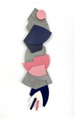 Column I (Pink) by Mark McClure