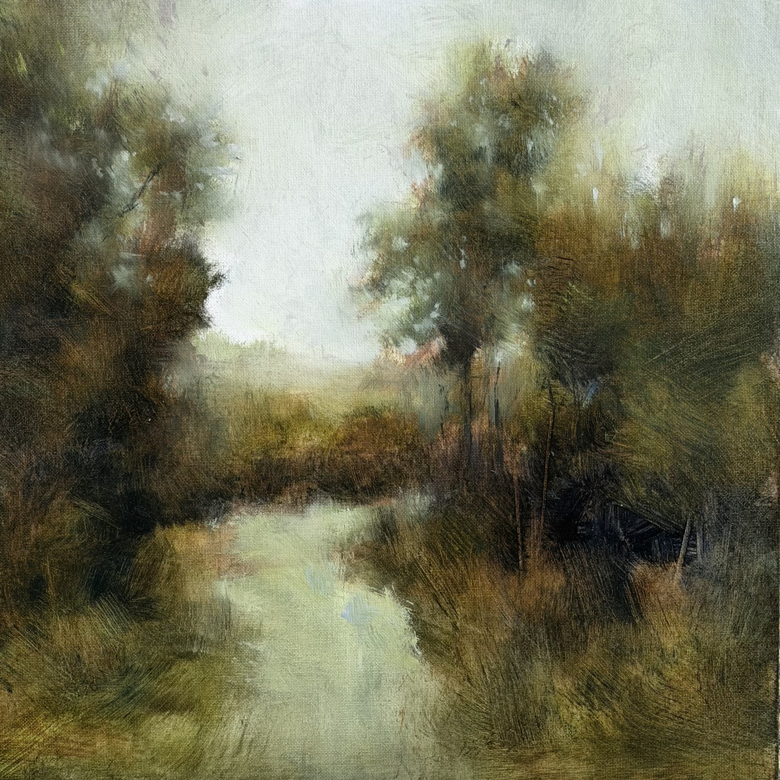 Landscape painting by Al Bell
