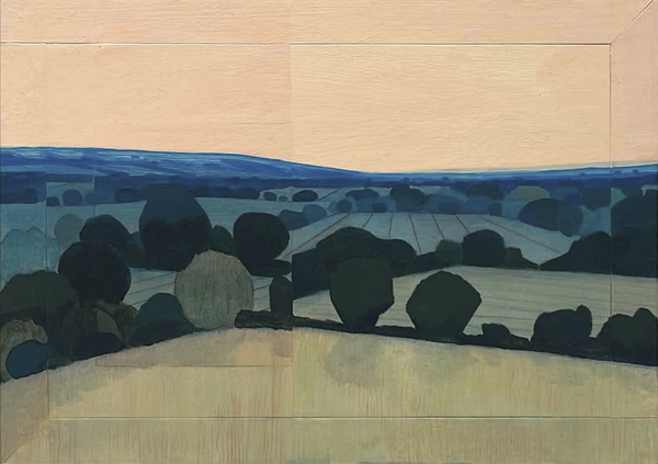 Landscape painting by James D. Wilson